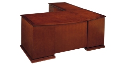 CHERRYMAN Furniture L-Shape bow front desk